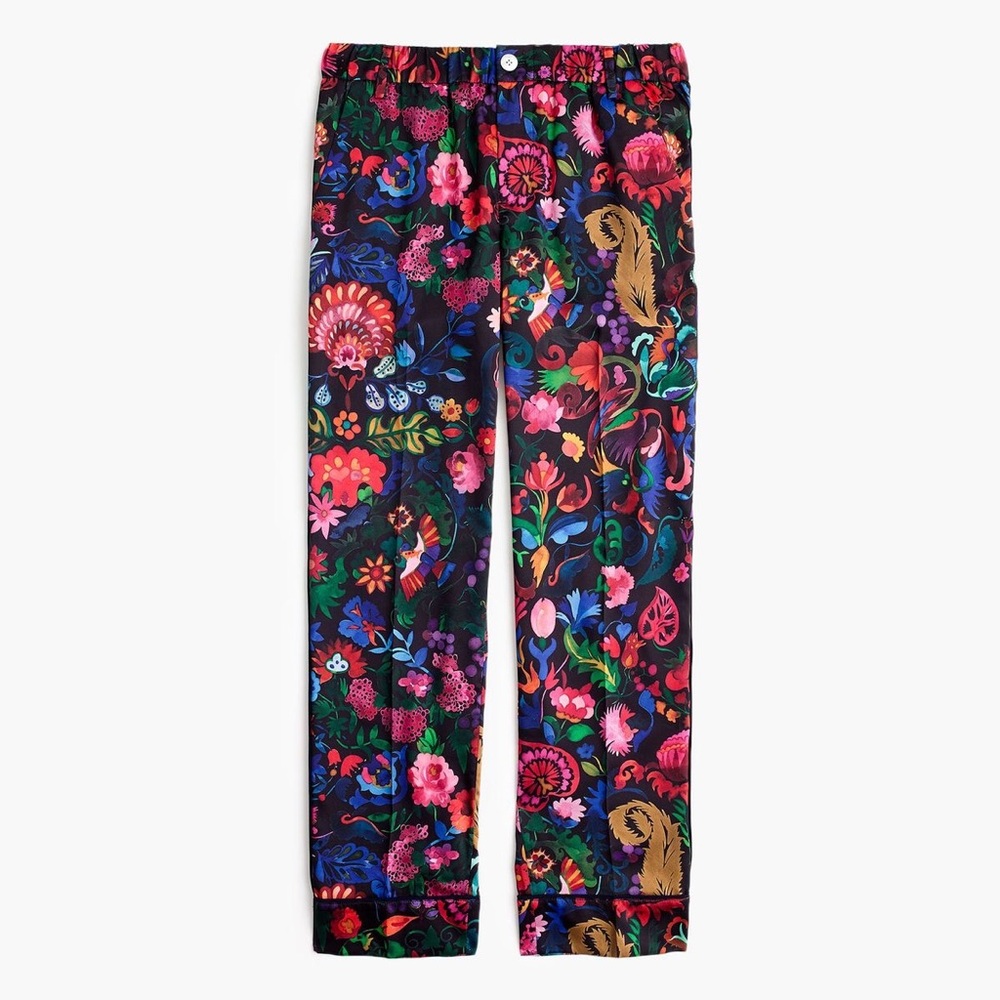 J Crew Collection PJ pants in Ratti Floral Print